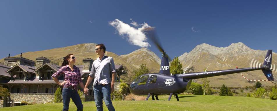 Helicopter - Blanket Bay