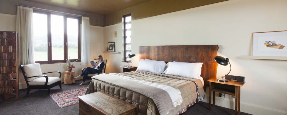Bedroom - Hapuku Lodge
