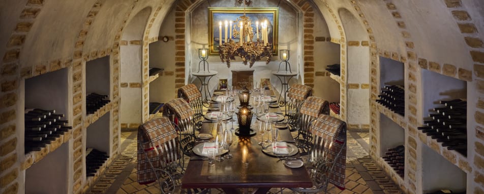 Huka Lodge Wine Cellar 