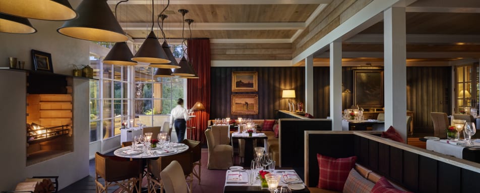 Huka Lodge Dining Room 