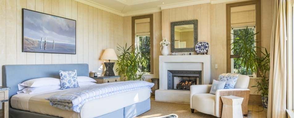 Owners Cottage Master Bedroom - Kauri Cliffs 