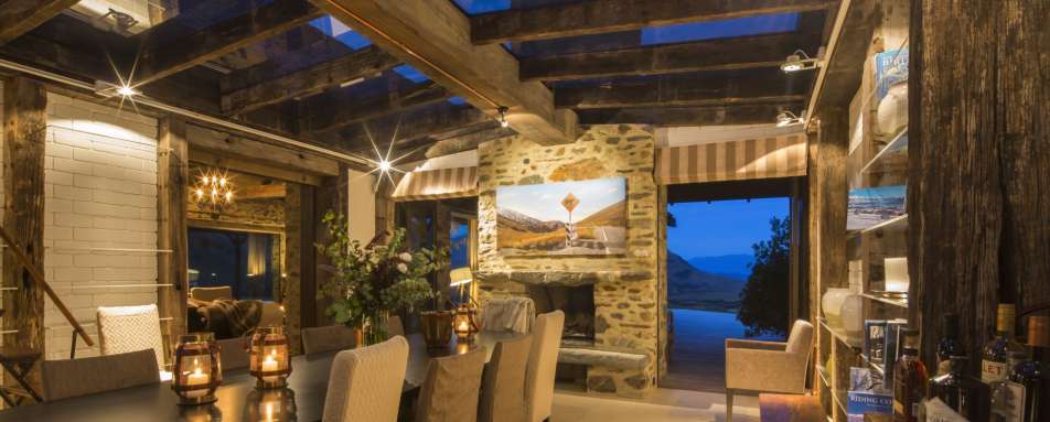 Dining Room - Mahu Whenua Ridgeline Homestead & Eco Sanctuary