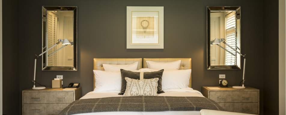 Owners Cottage Master Bedroom - Matakauri Lodge 