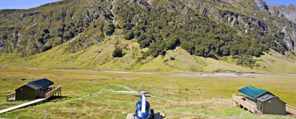 Accessed only by helicopter