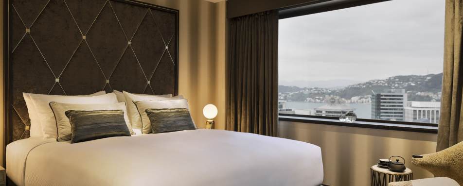Prestige Suite Bedroom - Sofitel Wellington 