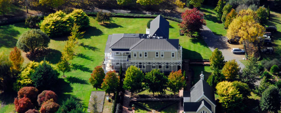 Aerial View - The Marlborough Lodge