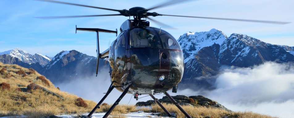 Private Helicopter Charter Fiordland Traverse