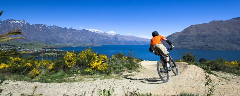 Cycling in Wanaka 