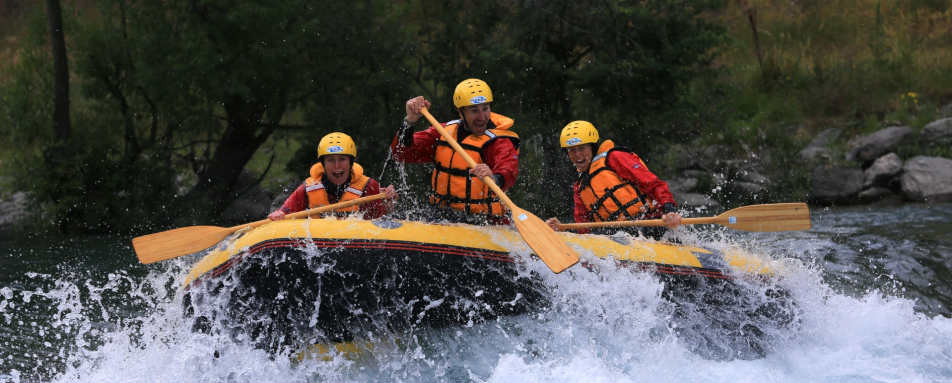 Rafting in New Zealand 