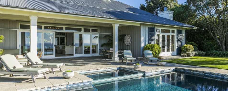 Pool at Kauri Cliffs 