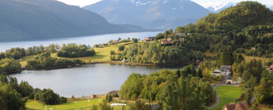 Glomset Bay near Storfjord