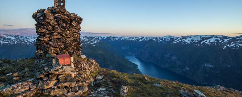 Lookout close to Aurland