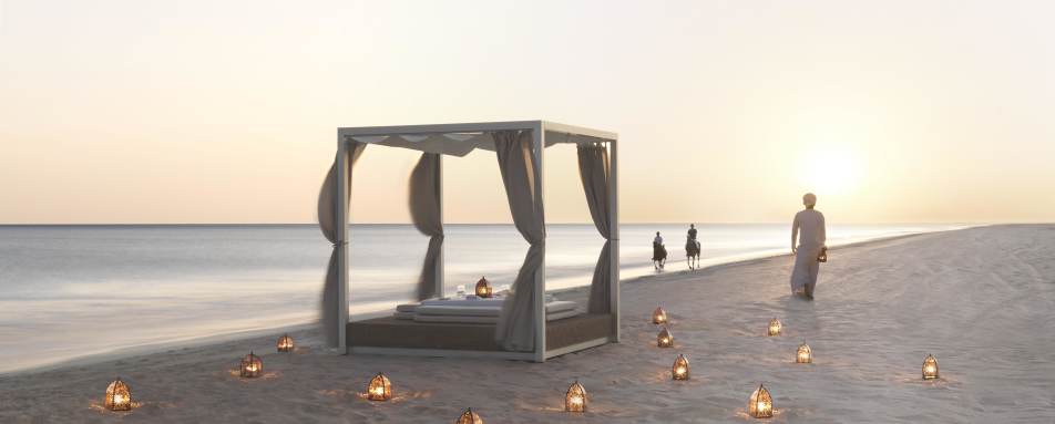Dining on the beach Salalah   