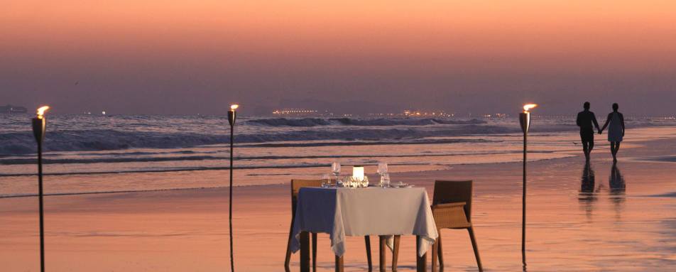Beach dining Salalah 
