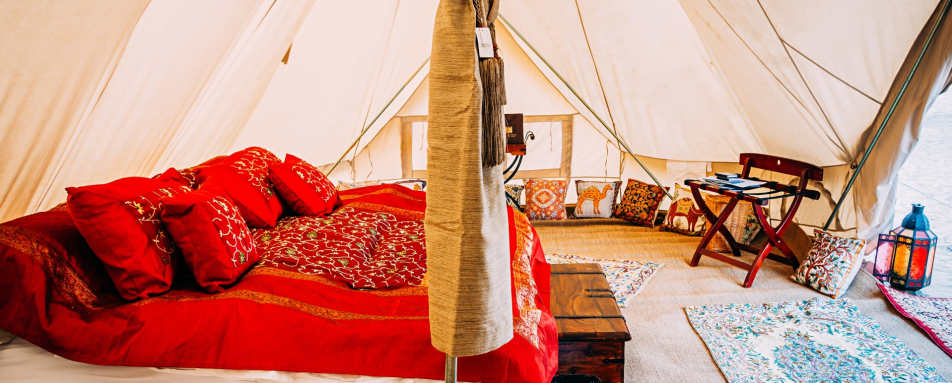 Tent Interior - Canvas Club