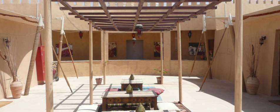 Courtyard in Camp - Desert Nights Camp