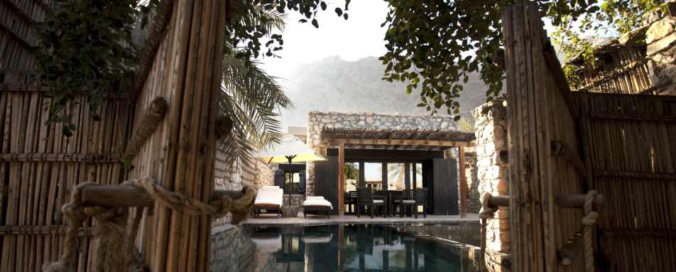 Pool Villa Exterior - Six Senses Zighy Bay