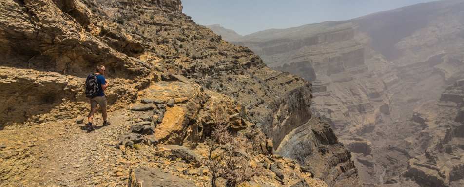 Balcony Walk, Jebel Shams - Active Oman