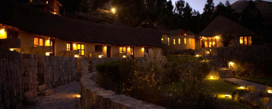 The Lodge at night - Colca Lodge