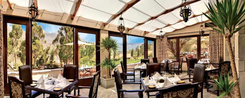 Restaurant interior - Belmond Las Casitas 