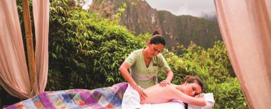 Spa treatment - Belmond Sanctuary Lodge