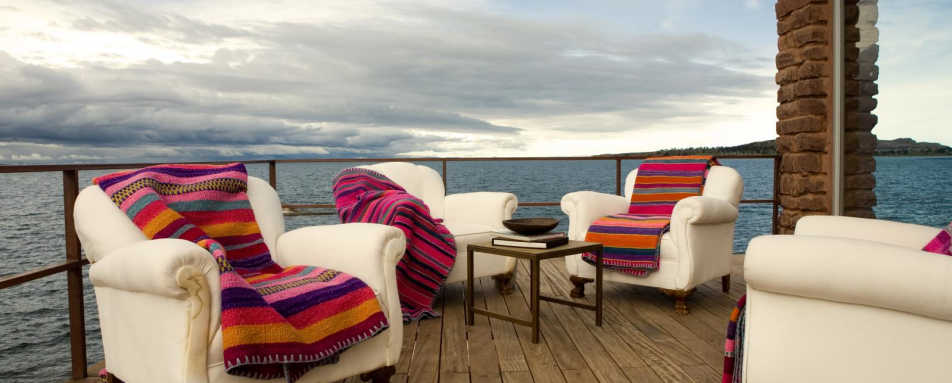 Terrace at Titilaka - Ultimate Peru