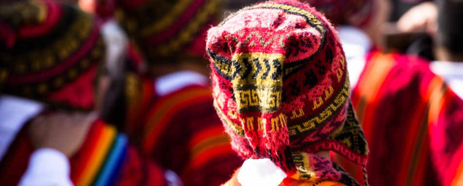 Colourful traditional dress - Luxury Peru