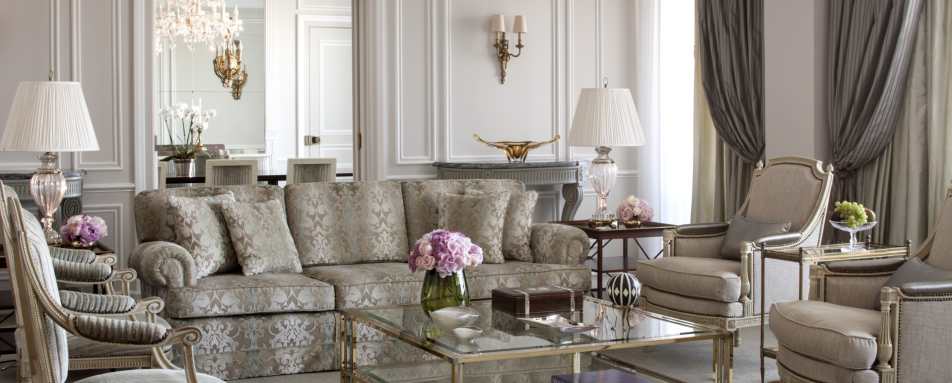 Royal Suite living room - Four Seasons Hotel Ritz Lisbon