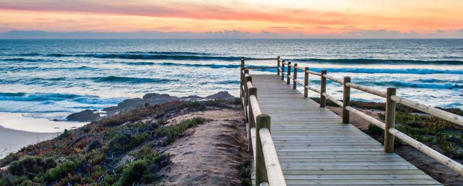Beach sunset - Beyond Lisbon: cobbled streets to coastal retreats
