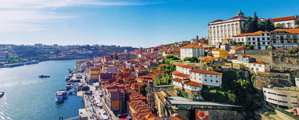 Porto rooftops - Wine Country of Portugal: Porto and the Douro Valley