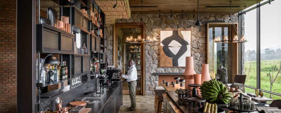 Bar at Singita Kwitonda 