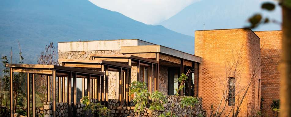 Lodge entrance at Singita Kwitonda 