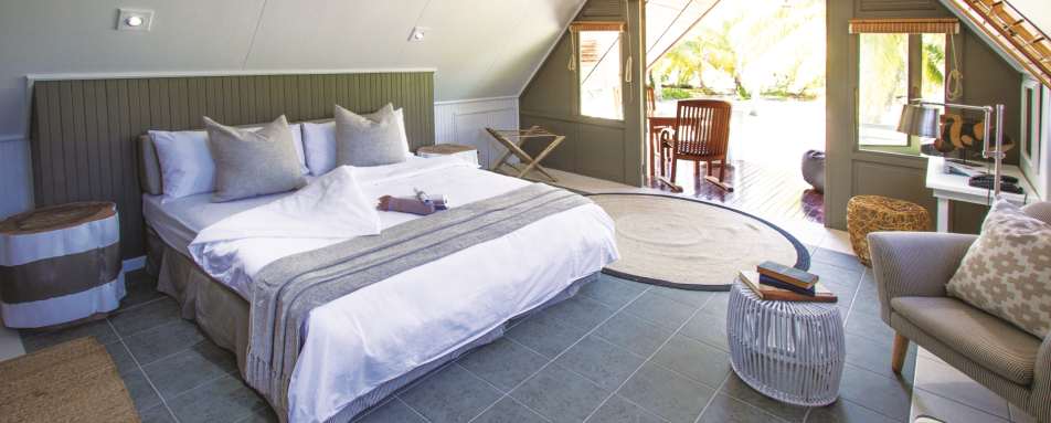 Beach Bungalow Interior - Alphonse Island