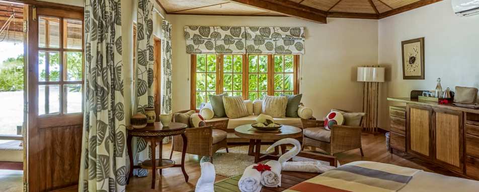 Cottage Interior - Denis Private Island