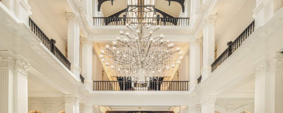 Grand Lobby - Raffles Hotel Singapore 