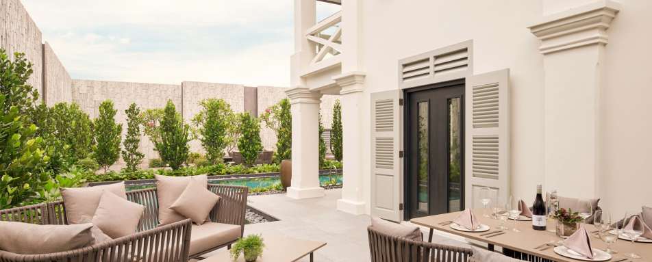 Private Patio Area - Garden Suite 