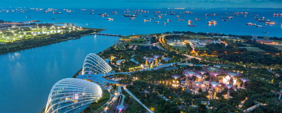 Singapore City Tour with a visit to the National Orchid Gardens