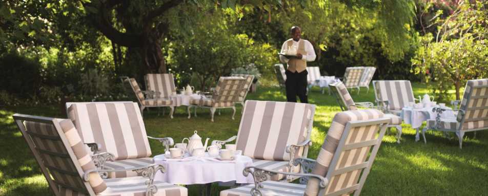 Garden tea - Belmond Mount Nelson Hotel