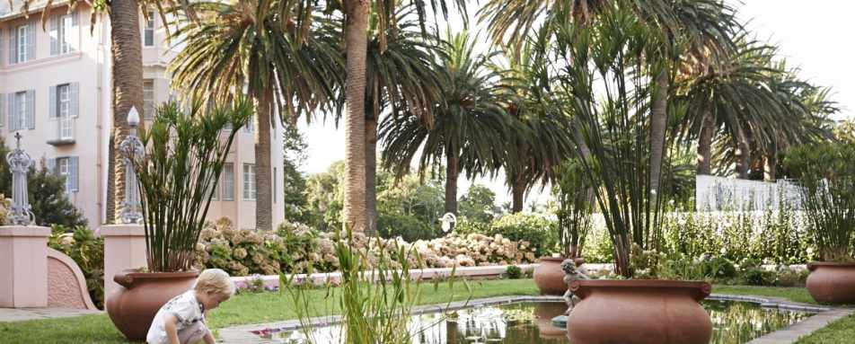 Garden pond - Belmond Mount Nelson Hotel