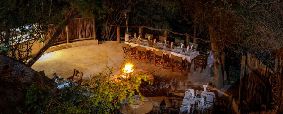 Boma at Jock Safari Lodge