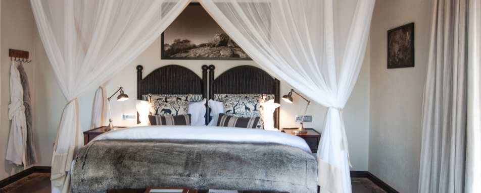 Bedroom at Jock Safari Lodge