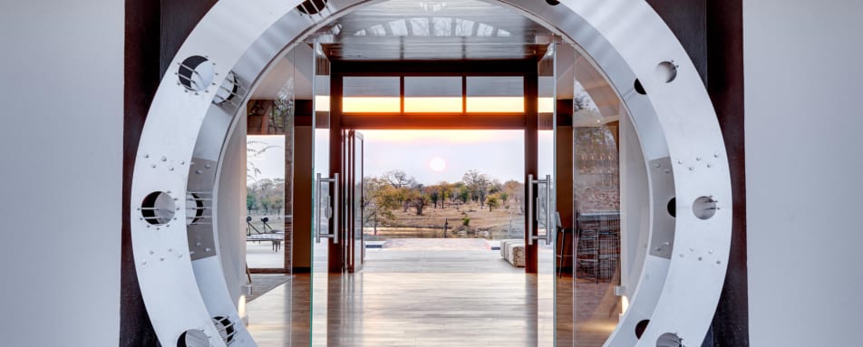 Funky Lodge Entrance 