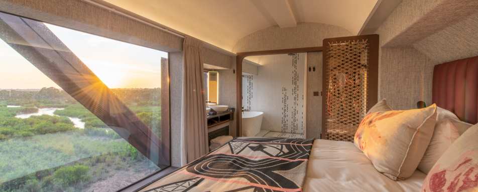 Bedroom Views - Kruger Shalati 