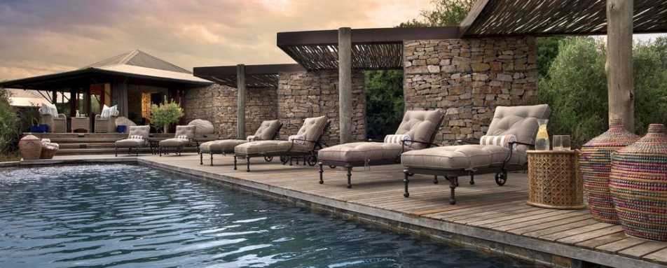 The main swimming pool - Kwandwe Ecca Lodge