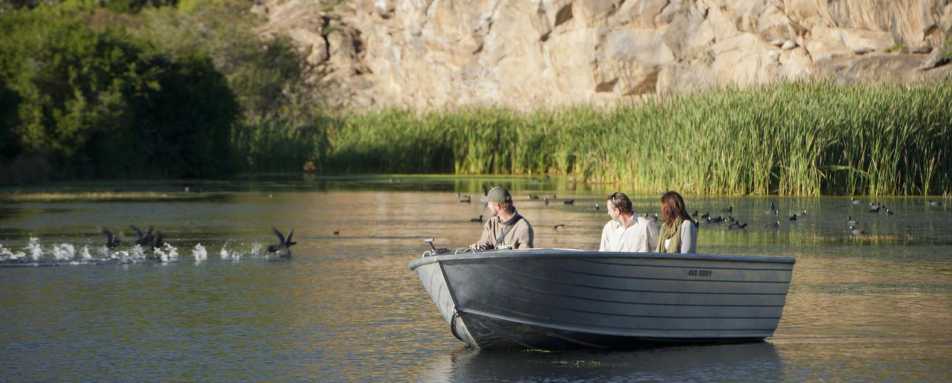 Boating - Kwandwe Great Fish River Lodge