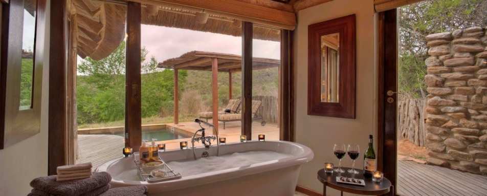 Romantic baths - Kwandwe Great Fish River Lodge