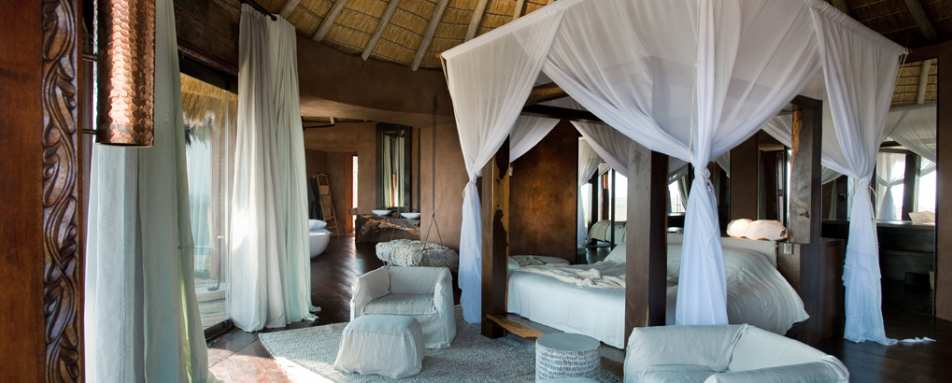 Master bedroom in The Observatory 