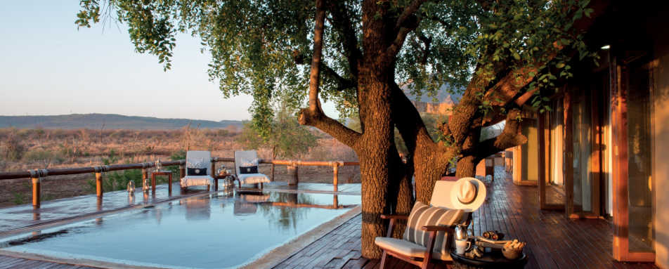 Pool deck - Little Madikwe Hills