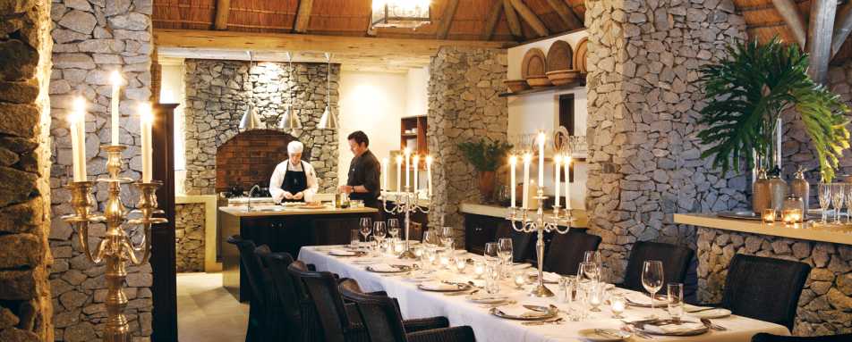 Pioneer Camp Dining Room - Londolozi Private Game Reserve