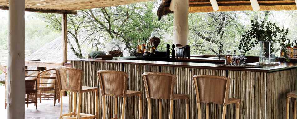 Founders Camp Bar - Londolozi Private Game Reserve